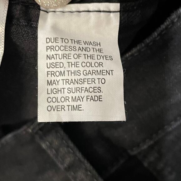 Madewell Jeans 10” High Rise Skinny Black Stretch NG702 Denim Women's 26 petite - Picture 11 of 13